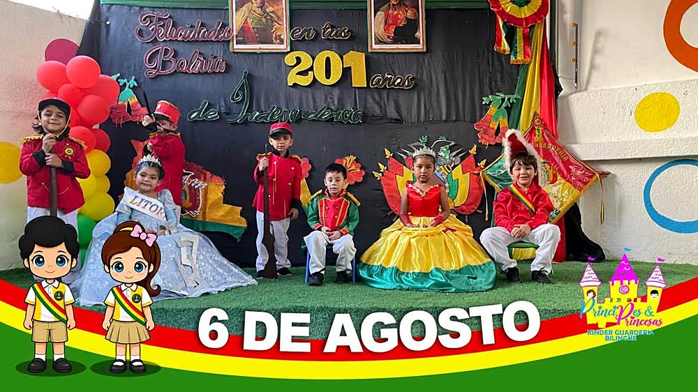 Acto cívico por el 6 de agosto